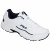Wholesale ???? FILA Memory Sportland Trainer Men's Wide Training ???? Shoes White ⌛
