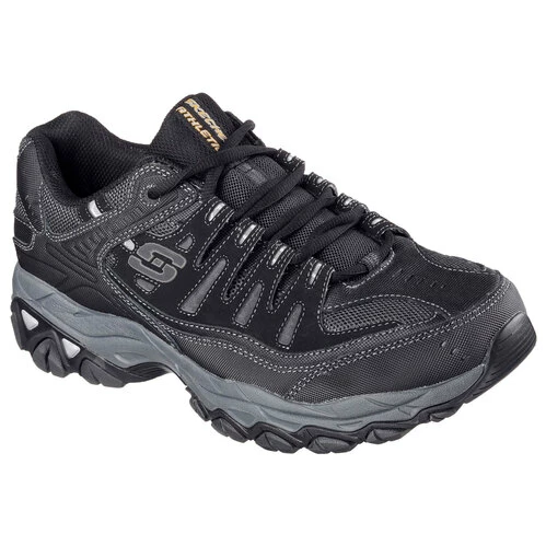Hot Sale ???? Skechers After Burn Memory Fit Men's Training ???? Shoes Black/Gray ???? 1 Hot Sale ???? Skechers After Burn Memory Fit Men's Training ???? Shoes Black/Gray ????