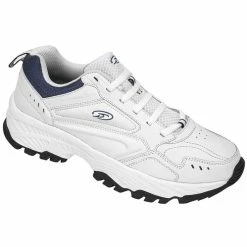 Wholesale 🧨 Dr. Scholl's Stamina Men's Wide Training 👞 Shoes White/Navy 💯