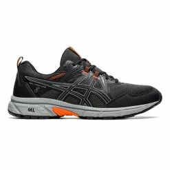 Promo ✔️ ASICS Gel Venture 8 Men's Running 👞 Shoes Black/Orange 😀