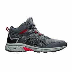 Best deal 😉 ASICS Gel Venture 8 Mid Top Men's Running 👞 Shoes Gray/Red 👍