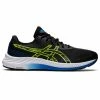 Outlet 😉 ASICS Gel Excite 9 Men's Running 👞 Shoes Black/Green 💯