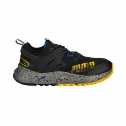 Discount ✨ Puma Pacer Future Trail Men's Running 👞 Shoes Black/Yellow ✔️