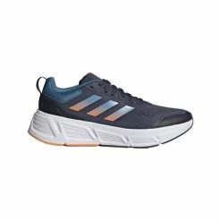 Budget 🎁 Adidas Questar Men's Running 👞 Shoes Navy/Orange 🧨