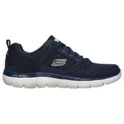 Deals 😍 Skechers Summits New World Men's Running 👞 Shoes Navy/Gray 🔥
