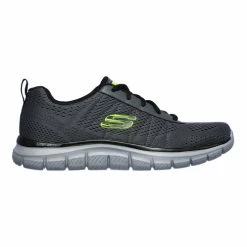 Deals ⌛ Skechers Track Moulton Men's Wide Running 👞 Shoes Gray/Black 🤩