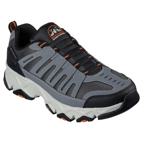 Brand new 🛒 Skechers Crossbar - Cedar Men's Wide Trail Running 👞 Shoes Grey/Orange ❤️ 2 Brand new 🛒 Skechers Crossbar - Cedar Men's Wide Trail Running 👞 Shoes Grey/Orange ❤️ - Image 2
