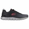 Best Pirce ???? Skechers Track - Ripkent Men's Wide Running ???? Shoes Black/Red ????