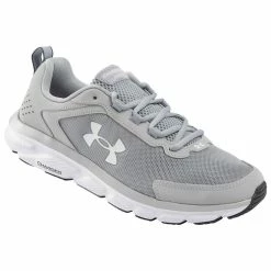 Coupon ⭐ Under Armour Charged Assert 9 Men's Running 👞 Shoes Gray/White 🔥