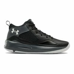 Best Sale 🧨 Under Armour Lockdown 5 Men's 🏀 Basketball 👞 Shoes Black/Gray 😀