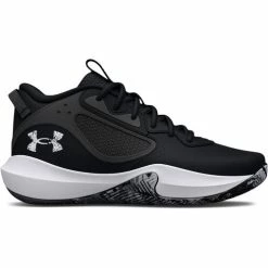 Best Pirce 👍 Under Armour Lockdown Men's 🏀 Basketball 👞 Shoes Black/White ⌛