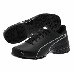Brand new 🧨 Puma Super Levitate Men's Lifestyle 👞 Shoes Black/Silver 💯