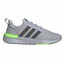 Discount ⭐ Adidas Racer TR21 Men's Wide Lifestyle 👞 Shoes Silver Combo 💯
