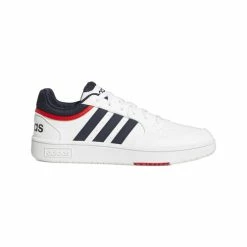 Buy 👏 Adidas Hoops 3.0 Men's Lifestyle 👞 Shoes White/Navy 🔔