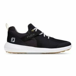 Coupon 🌟 FootJoy Men's Spikeless Mesh Flex Golf 👞 Shoes Black ⌛