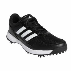 Budget ✔️ Adidas Tech Response 2.0 Men's Golf 👞 Shoes Black/White 👏