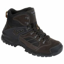 Coupon 🧨 HI-TEC Black Rock Men's Waterproof Hiking 🥾 Boots Charcoal Combo 🥰