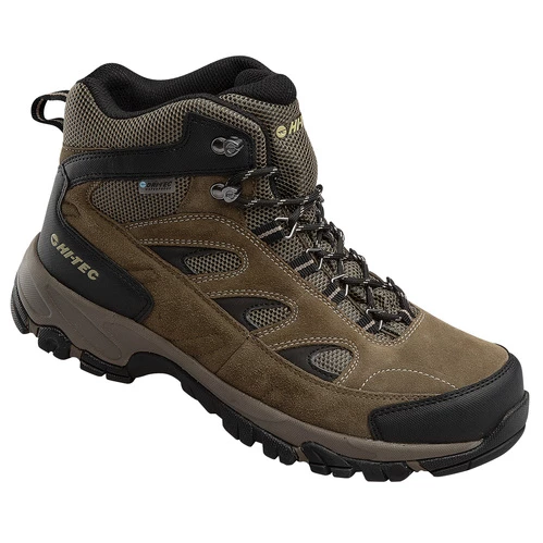 Hot Sale ???? HI-TEC Yosemite Mid Men's Waterproof Hiking ???? Boots Brown/Green ✨ 1 Hot Sale ???? HI-TEC Yosemite Mid Men's Waterproof Hiking ???? Boots Brown/Green ✨