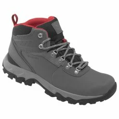 Coupon 😍 Columbia Newton Ridge Plus II Men's Waterproof Hiking 🥾 Boots Gray/Black 🥰