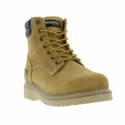 Flash Sale 😀 Nevados Workhorse Slip-Resistant Men's Work 🥾 Boots Wheat 🔔