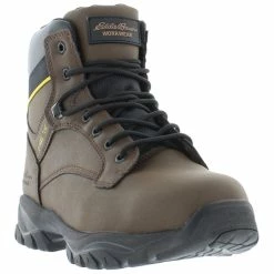 Best Sale 👍 Eddie Bauer Hillsboro Steel Toe Men's Work 🥾 Boots Dark Brown ✔️