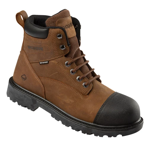 Promo π Wolverine Rig 6" Steel Toe Men's Waterproof Work π₯Ύ Boots Brown Combo π 1 Promo π Wolverine Rig 6" Steel Toe Men's Waterproof Work π₯Ύ Boots Brown Combo π