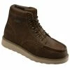 Hot Sale 🛒 Lugz Monterey Steel Toe Men's Wide Work 🥾 Boots Walnut 👏