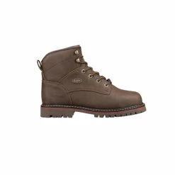 Flash Sale 🛒 Lugz Rowdy Steel Toe Men's Wide Work 🥾 Boots Walnut 🌟