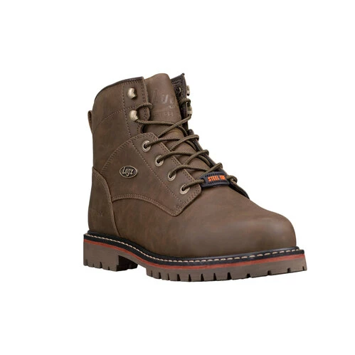 Flash Sale π Lugz Rowdy Steel Toe Men's Wide Work π₯Ύ Boots Walnut π 2 Flash Sale π Lugz Rowdy Steel Toe Men's Wide Work π₯Ύ Boots Walnut π - Image 2