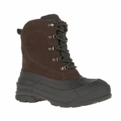 Coupon ❤️ Kamik Vortex Men's Cold Weather 🥾 Boots Dark Brown 🔥