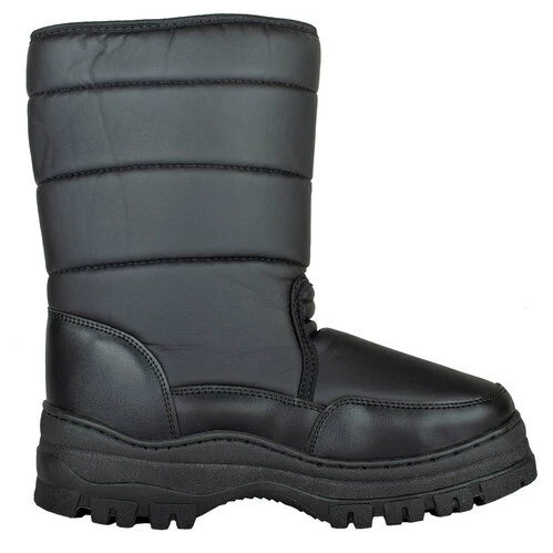 Wholesale ???? WFS Men's Snow ???? Boots Black ???? 2 Wholesale ???? WFS Men's Snow ???? Boots Black ???? - Image 2