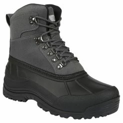 Cheap 😀 Northside Glacier Peak Men's Cold-Weather 🥾 Boots Gray/Black 😉