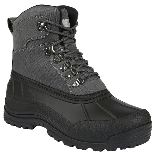 Cheap 😀 Northside Glacier Peak Men's Cold-Weather 🥾 Boots Gray/Black 😉 1 Cheap 😀 Northside Glacier Peak Men's Cold-Weather 🥾 Boots Gray/Black 😉