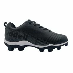 Cheap 🔥 Riddell Edge Low Cut RM Men's Football Cleats Black/White 😀