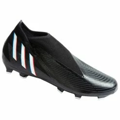 Discount 🌟 Adidas Predator Edge.3 LL FXG Men's Soccer Cleats Black/White 🎁
