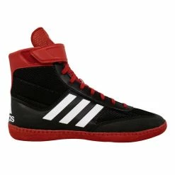Discount β€οΈ Adidas Men's Combat Speed 5 Wrestling π Shoes Black/Red/White π
