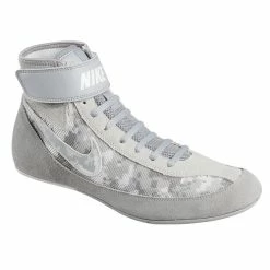 Brand new 🔔 Nike Speedsweep VII Camo Men's Wrestling 👞 Shoes Gray/White ✔️