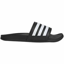 Brand new ???? Adidas Adilette Comfort Unisex Slides Black/White ????