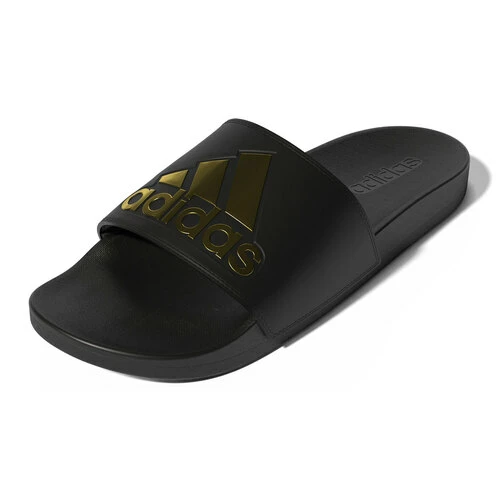 Brand new ???? Adidas Adilette Comfort Unisex Slides Black/Gold ???? 1 Brand new ???? Adidas Adilette Comfort Unisex Slides Black/Gold ????