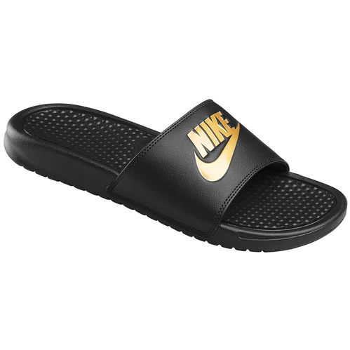 Flash Sale π₯ Nike Benassi Just Do It Men's Slide π©΄ Sandals Black/Gold βοΈ 1 Flash Sale π₯ Nike Benassi Just Do It Men's Slide π©΄ Sandals Black/Gold βοΈ