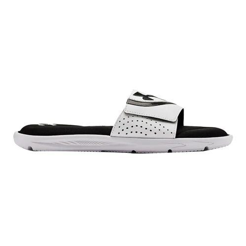 Coupon ❤️ Under Armour Ignite VI Men's Slide ???? Sandals White/Black ???? 1 Coupon ❤️ Under Armour Ignite VI Men's Slide ???? Sandals White/Black ????